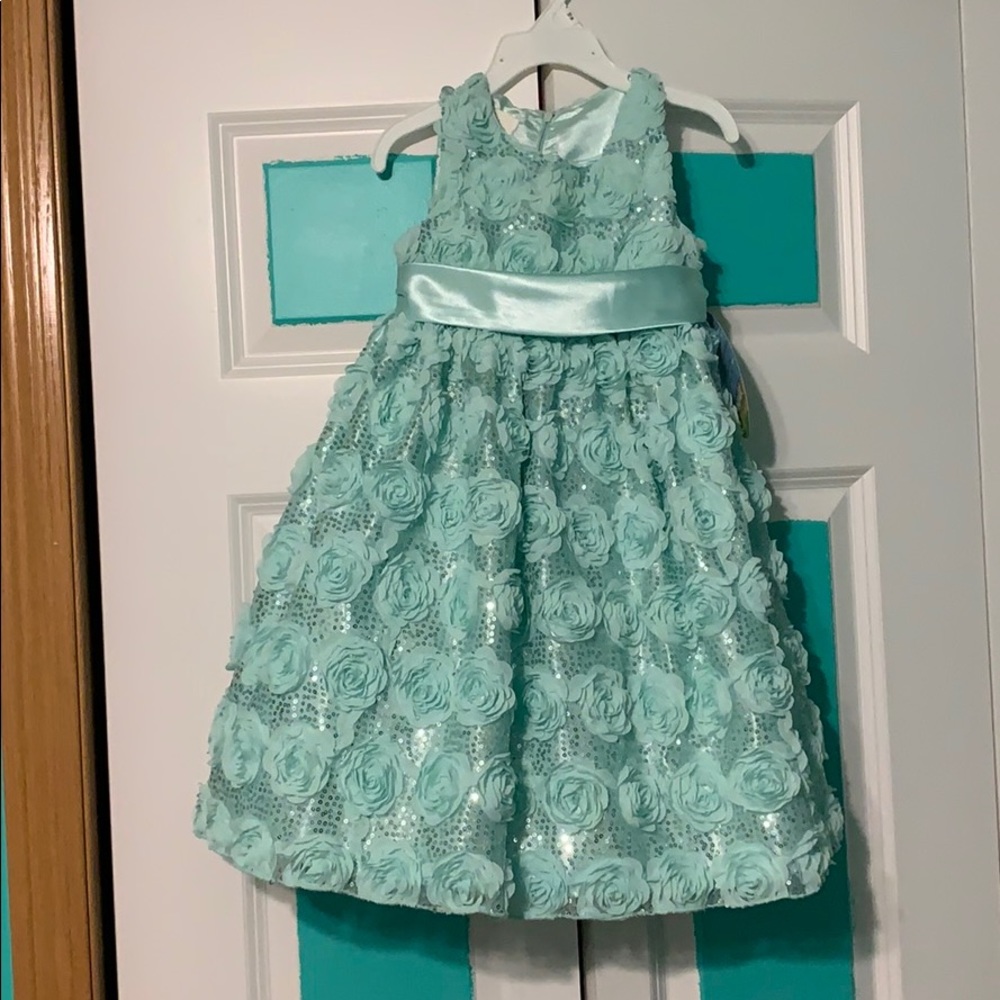 American Princess mint green dress